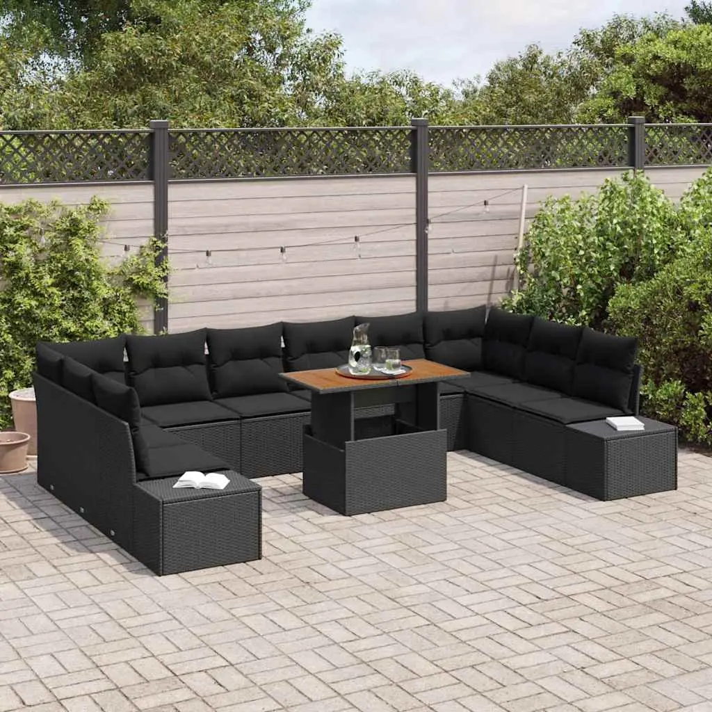 11 Piece Outdoor Garden Sofa Set