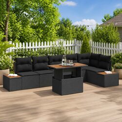 Specifications of 7-Piece Outdoor Rattan Sofa Set