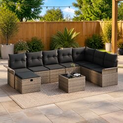 9 Piece Modular Outdoor Lounge Suite Specifications