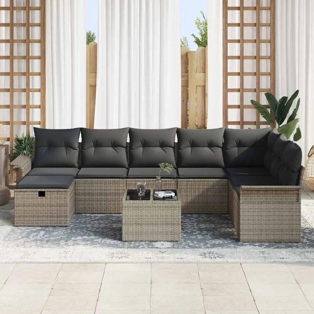 9 Piece Modular Outdoor Lounge Suite