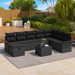 Specifications of 9-Piece Outdoor Modular Sofa Set