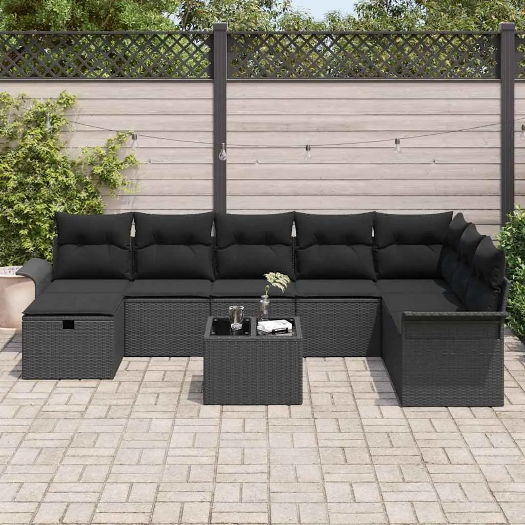 9-Piece Outdoor Modular Sofa Set