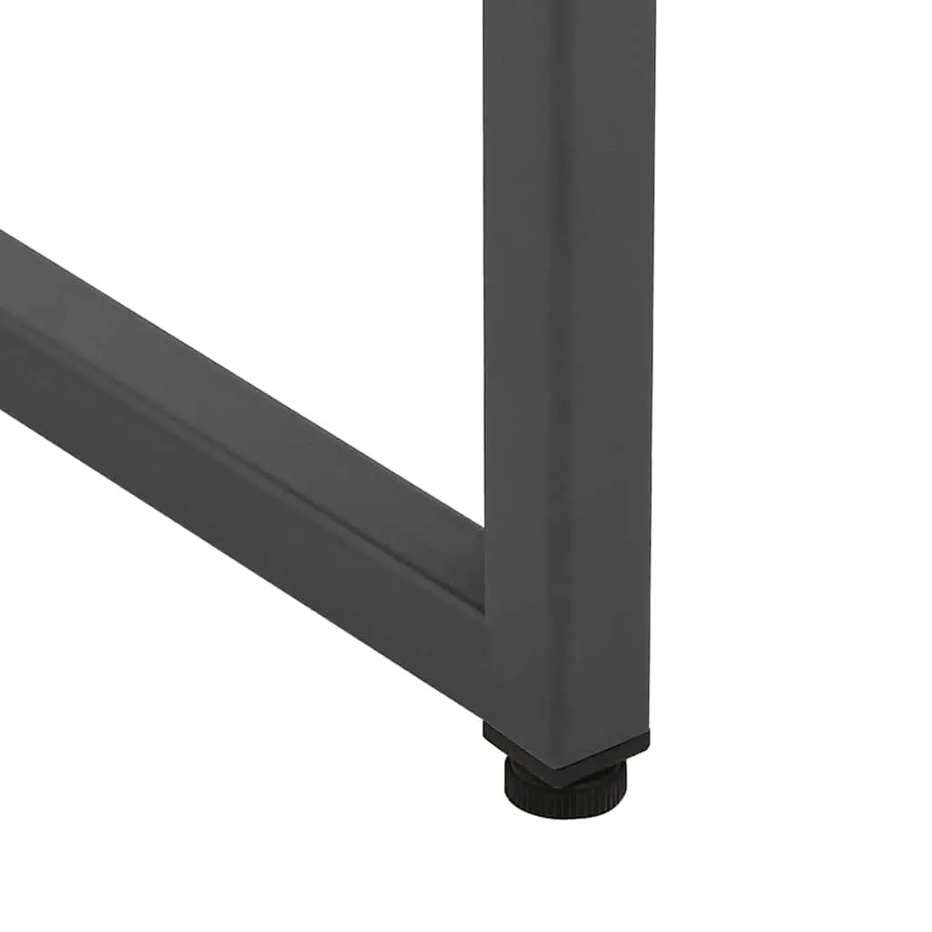 Highboard Storage Cabinet for Home 80 x 35 x 135 cm Anthracite 6 Door Display Unit