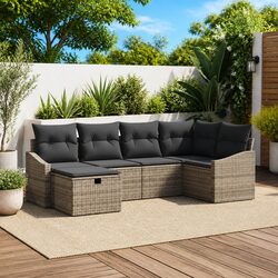 Grey Poly Rattan Modular Outdoor Sofa Set Specifications