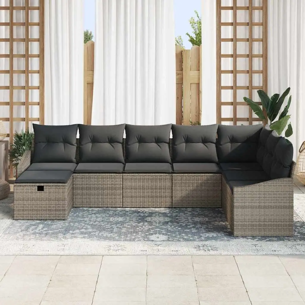8 Piece Outdoor Modular Sofa Set