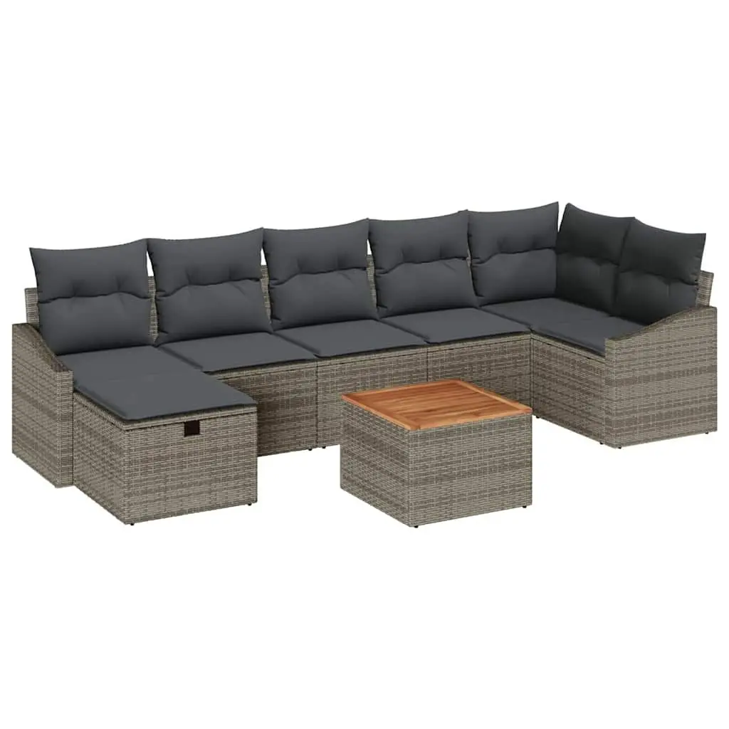 8-Piece Modular Garden Sofa Set