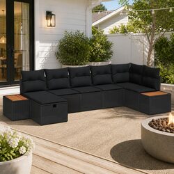 8-Piece Modular Garden Sofa Set Specifications