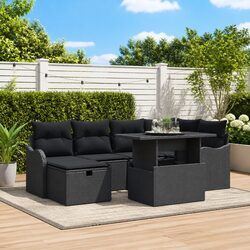 Detailed Specifications for 7-Piece Garden Sofa Set