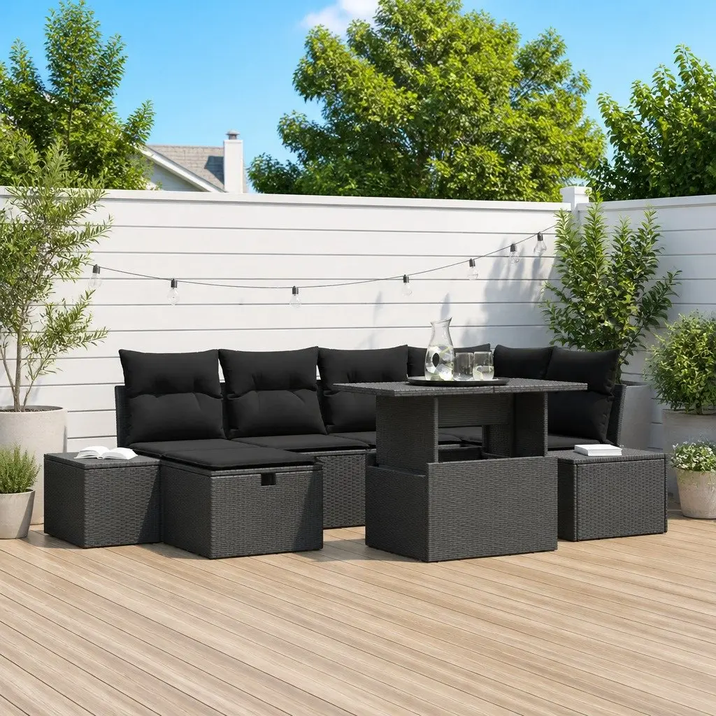 7-Piece Modular Garden Sofa Set