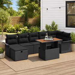 Specifications for 8-Piece Garden Sofa Set