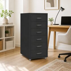 Specifications of Mobile Filing Cabinet with 6 Drawers