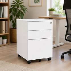 Specifications of Mobile File Cabinet with 3 Drawers