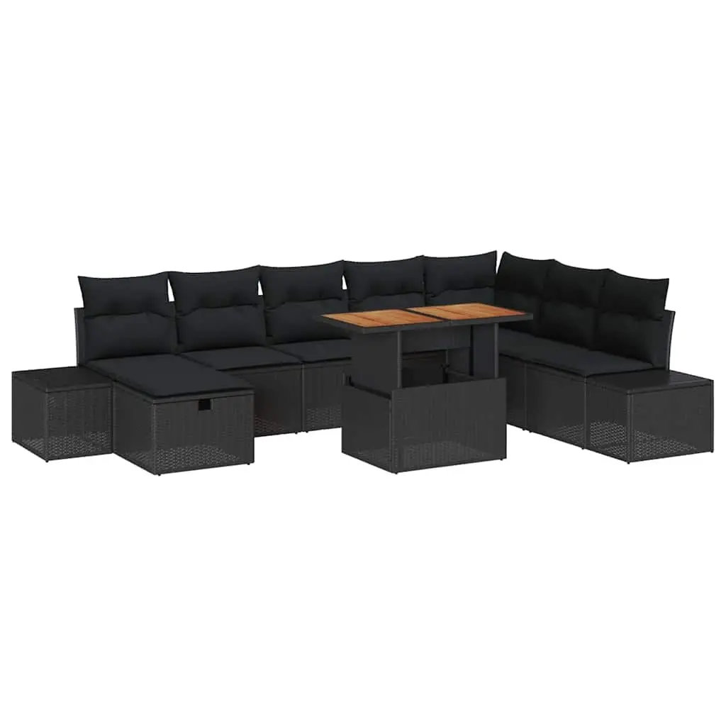9-Piece Modular Garden Sofa Set