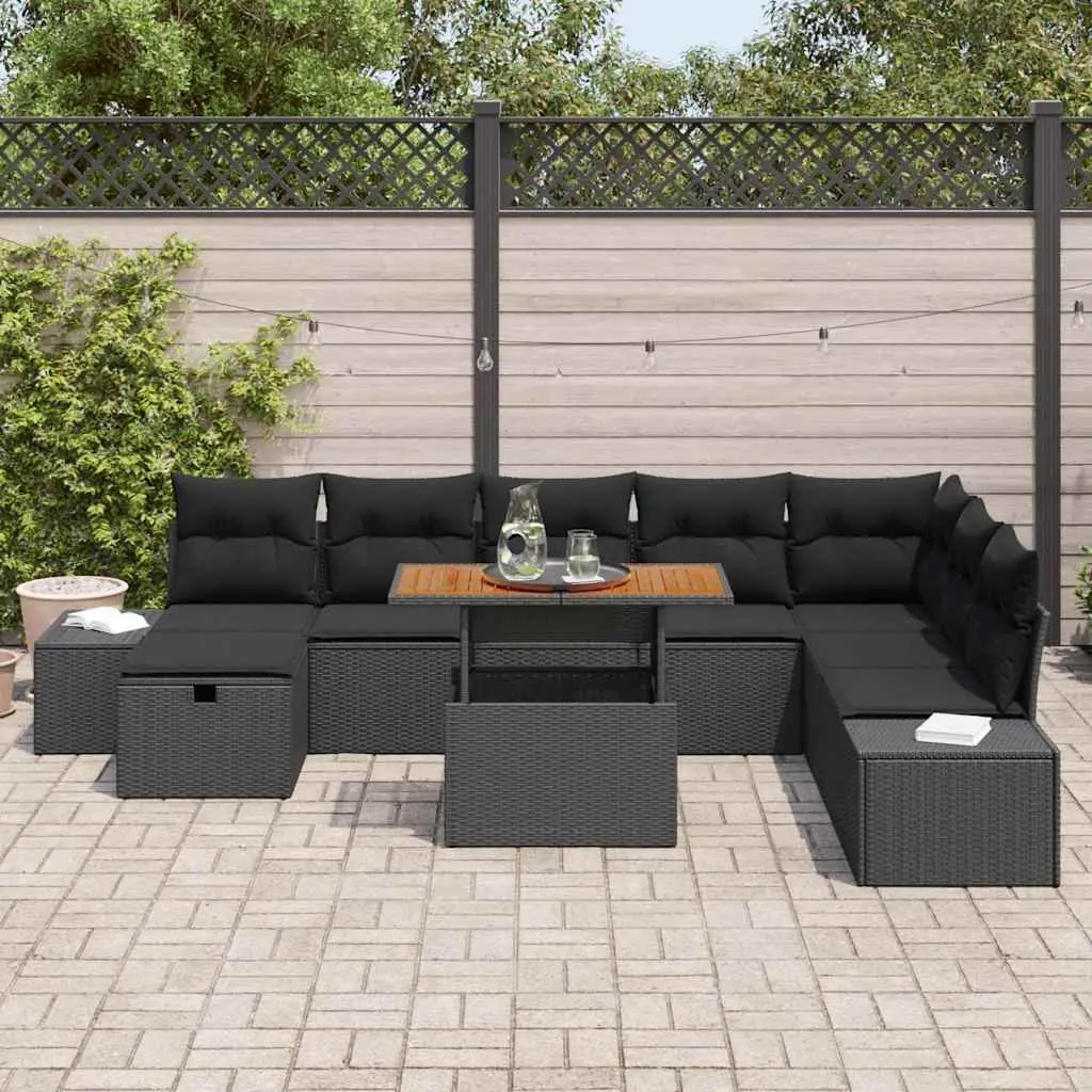 9-Piece Modular Garden Sofa Set