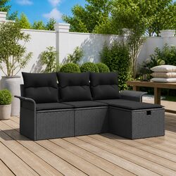 Specifications of 4-Piece Outdoor Modular Sofa Set