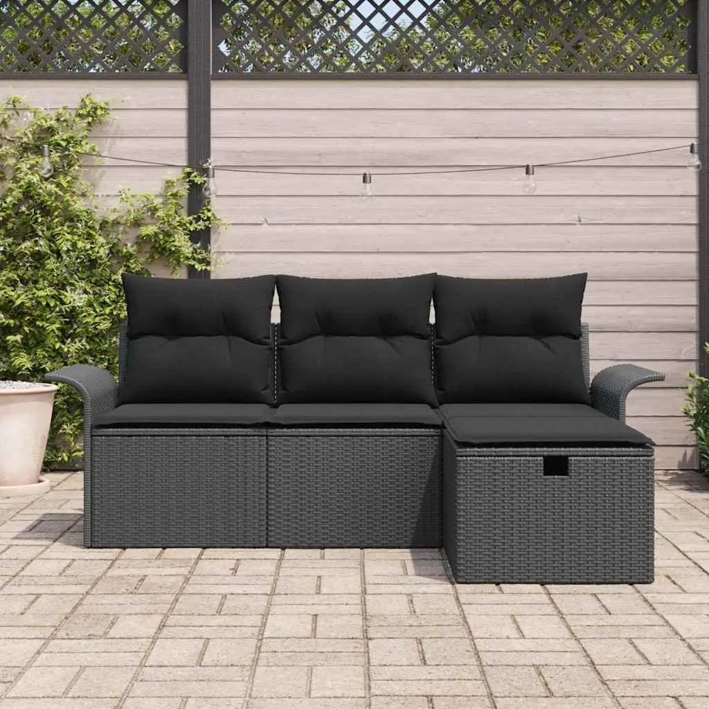 4-Piece Outdoor Modular Sofa Set