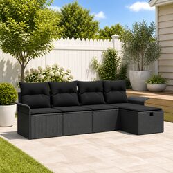 Specifications of the 5-Piece Modular Patio Sofa Set