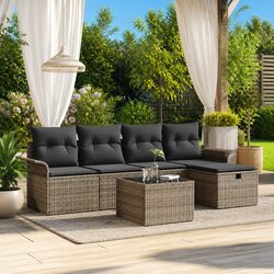Specifications of Modular Garden Sofa Set 6 pcs Outdoor