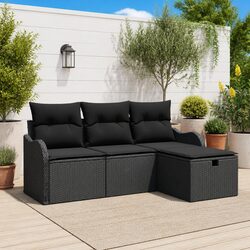 Specifications of the 4-Piece Modular Garden Sofa Set