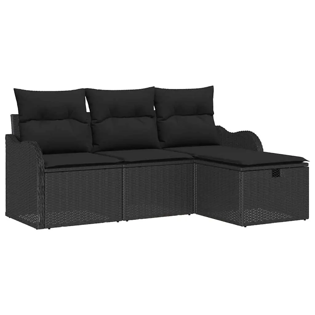 4-Piece Modular Garden Sofa Set
