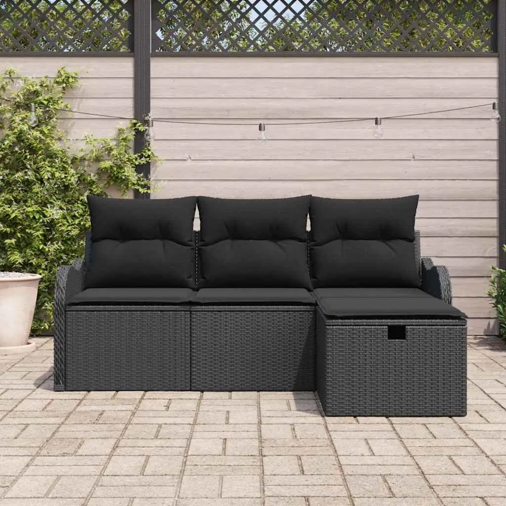 4-Piece Modular Garden Sofa Set