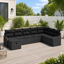 8-Piece Modular Sectional Garden Sofa Set Specifications