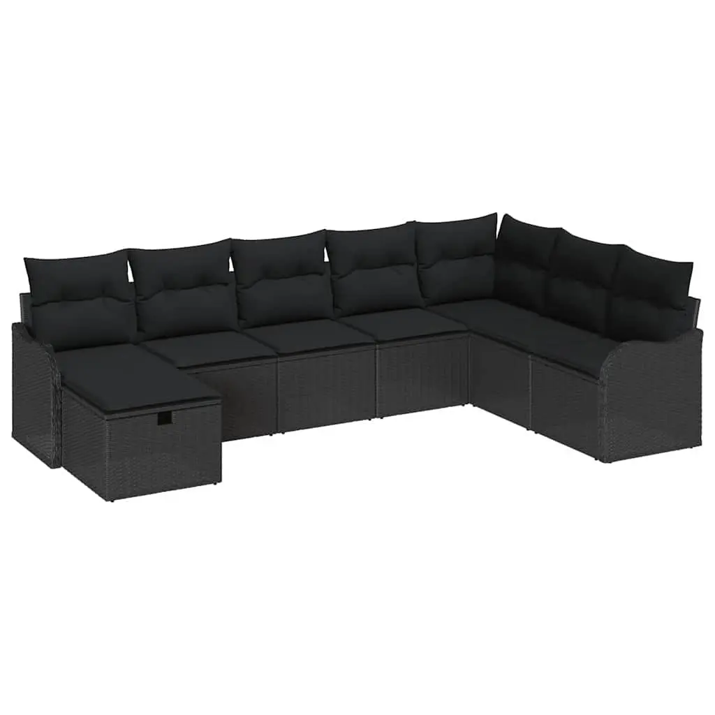 8-Piece Modular Sectional Garden Sofa Set