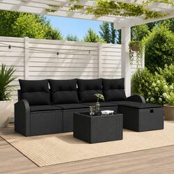 6-Piece Modular Garden Sofa Set Specifications and Features