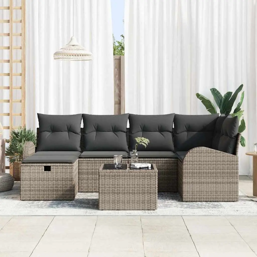 7-Piece Modular Garden Sofa Set