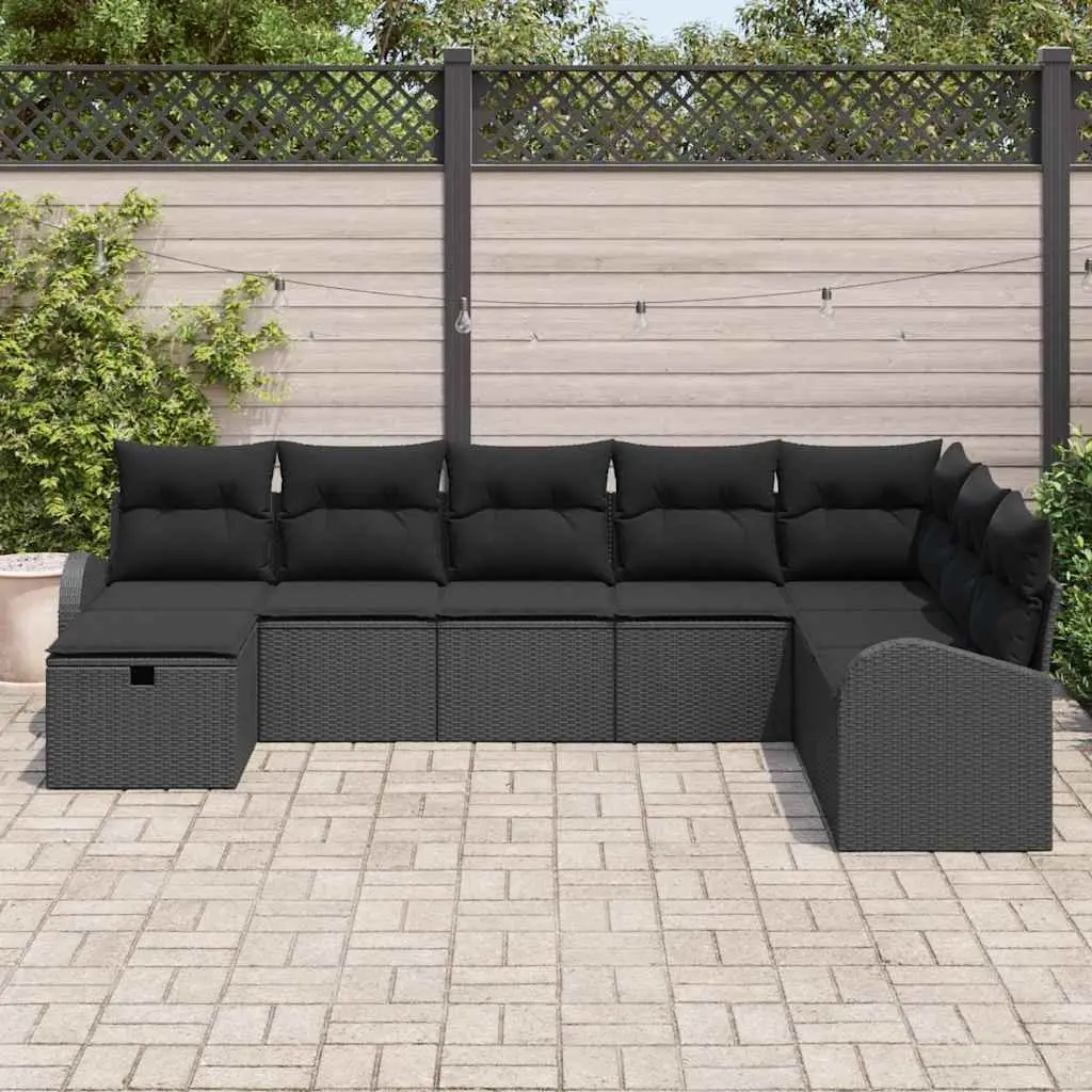 8-Piece Modular Garden Sofa Set