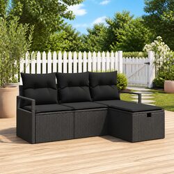 4 Piece Modular Garden Sofa Set Specifications and Features