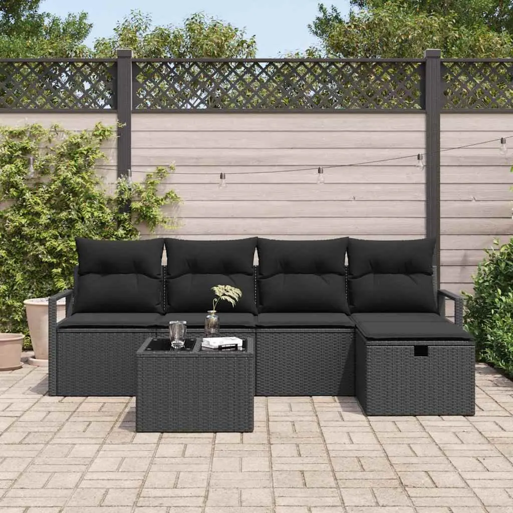 6-Piece Modular Garden Sofa Set