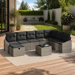 8-Piece Modular Outdoor Sofa Set Specifications