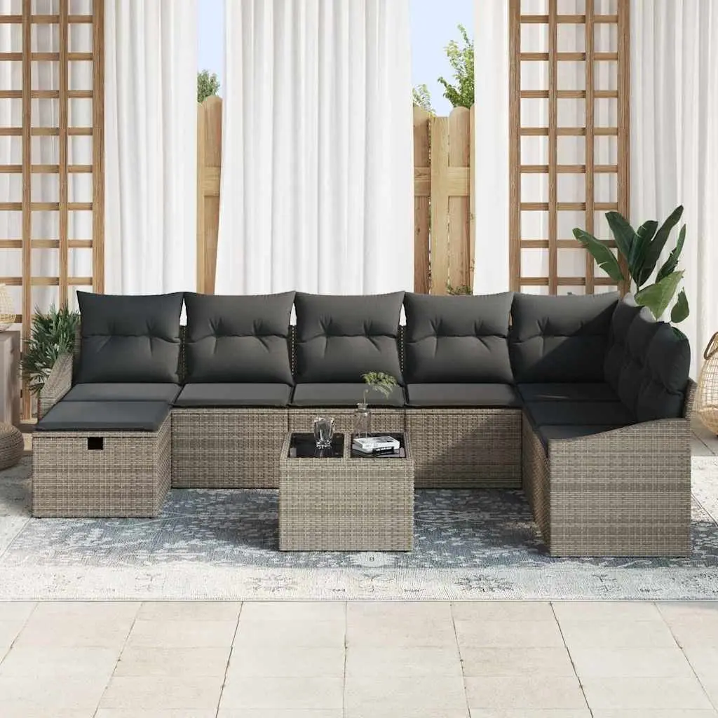 8-Piece Modular Outdoor Sofa Set