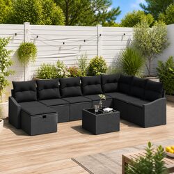 8-Piece Modular Outdoor Sofa Set Specifications