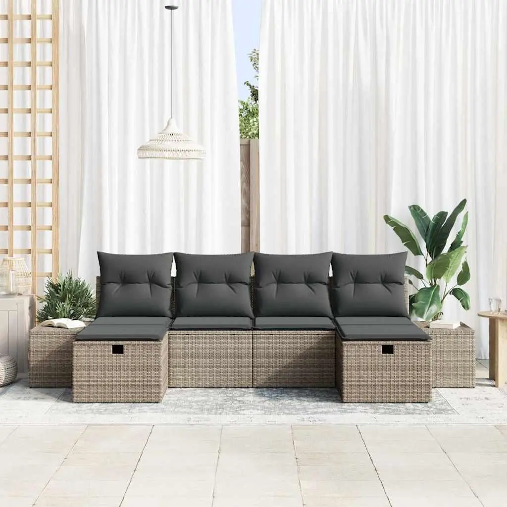 6-Piece Modular Outdoor Sofa Set