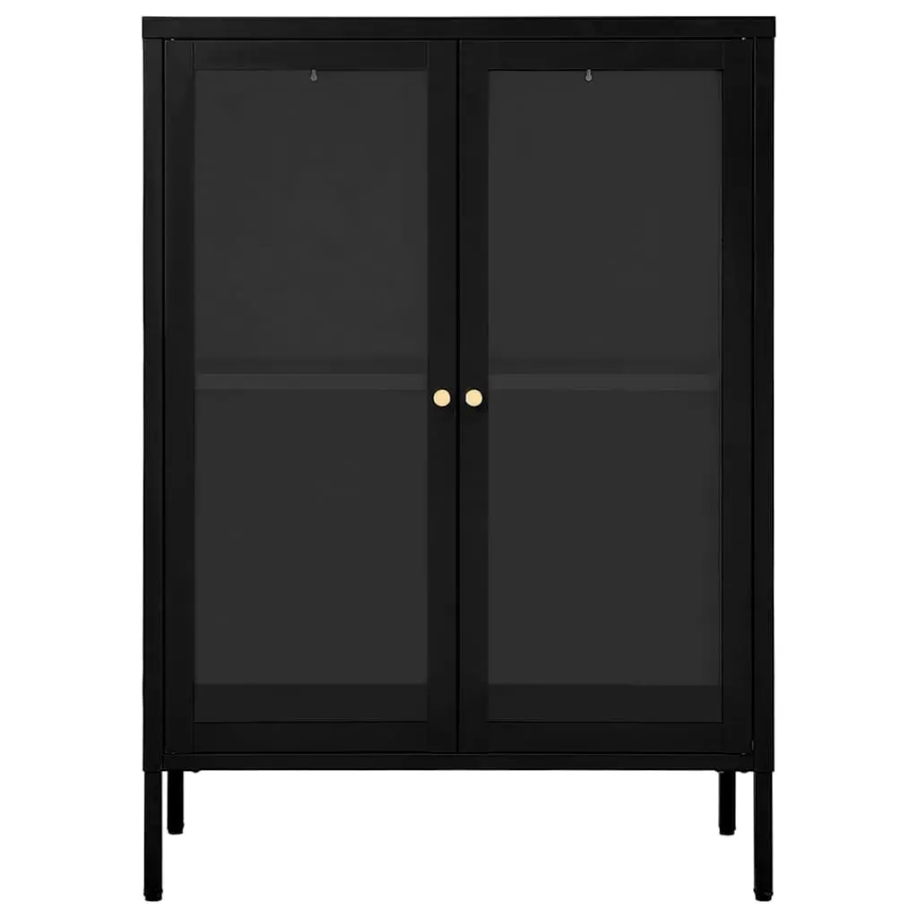 Black Sideboard Storage Cabinet