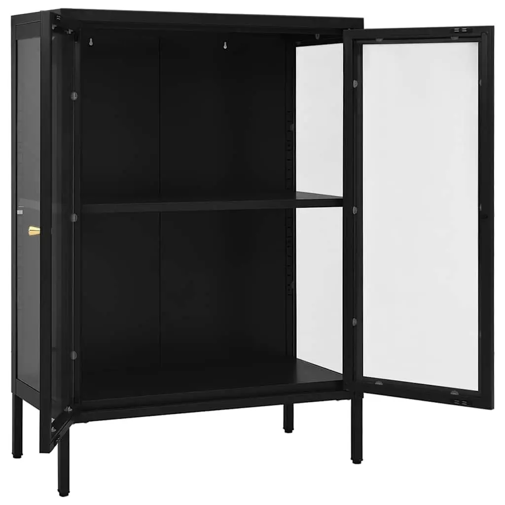 Black Sideboard Storage Cabinet