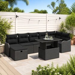 Detailed Specifications of the 8-Piece Garden Sofa Set