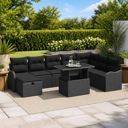 9-Piece Modular Garden Sofa Set Specifications