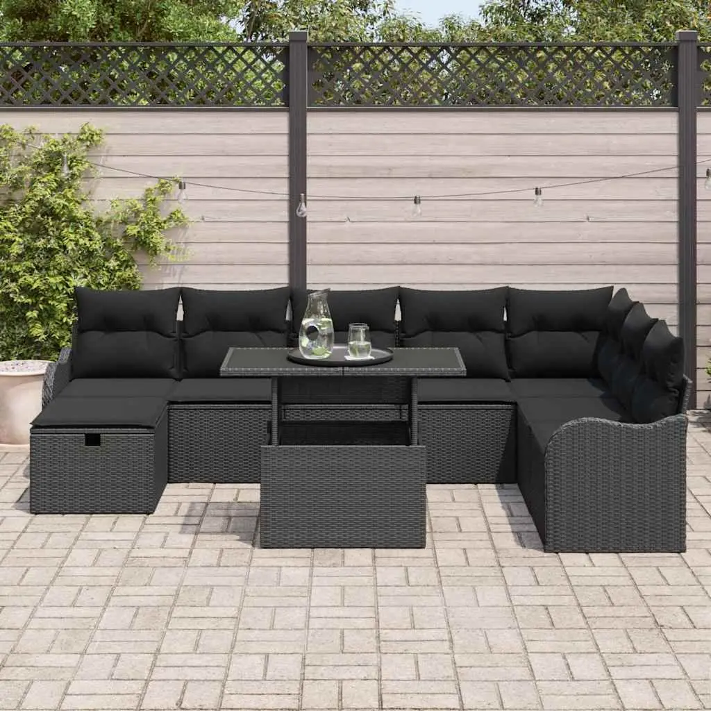 9-Piece Modular Garden Sofa Set