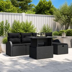 6-Piece Modular Garden Sofa Set Specifications and Features