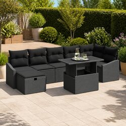 8-Piece Garden Sofa Set: Specifications and Features
