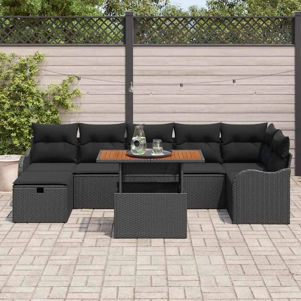 8 Piece Outdoor Garden Sofa Set