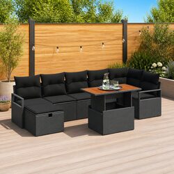 8-Piece Garden Sofa Set: Dimensions, Materials, and More