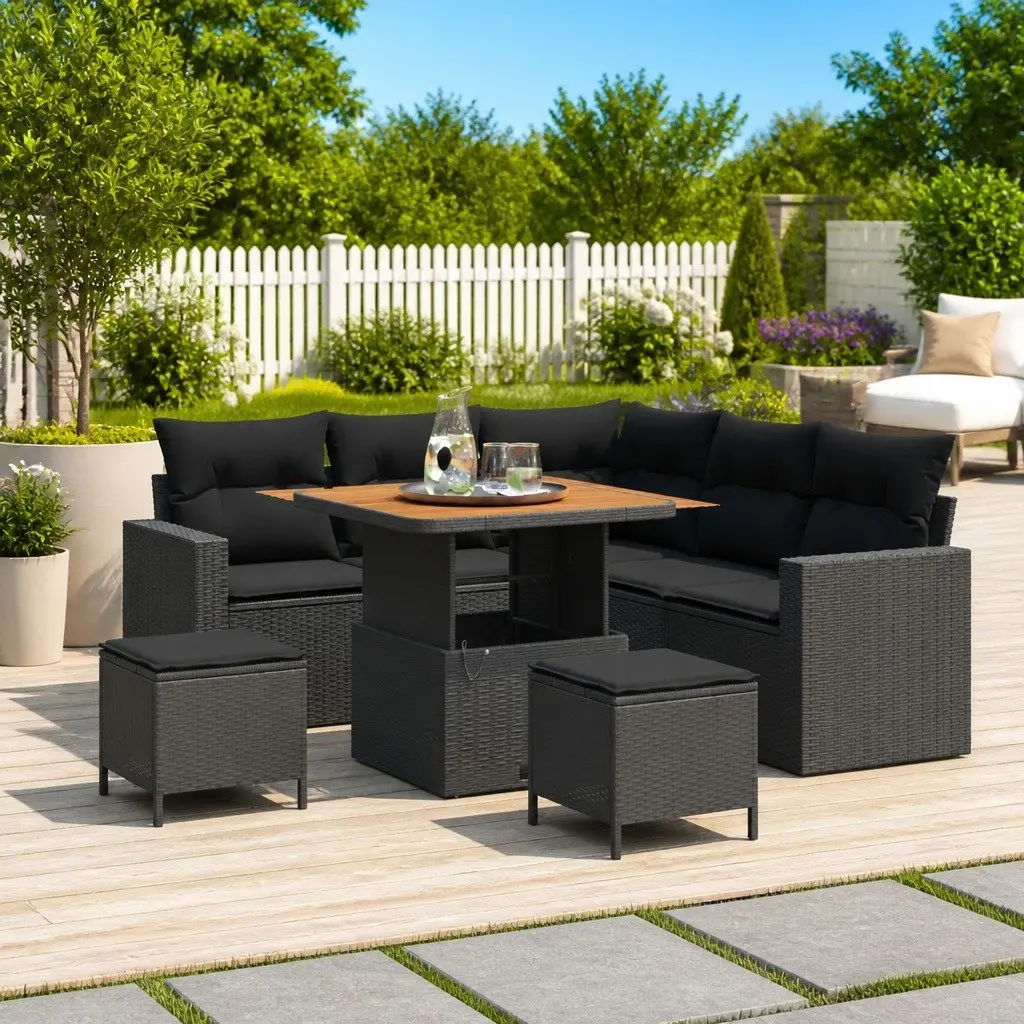 8-Piece Adjustable Garden Sofa Set