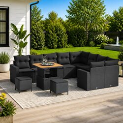 Specifications of the 12 Piece Adjustable Outdoor Garden Sofa Set