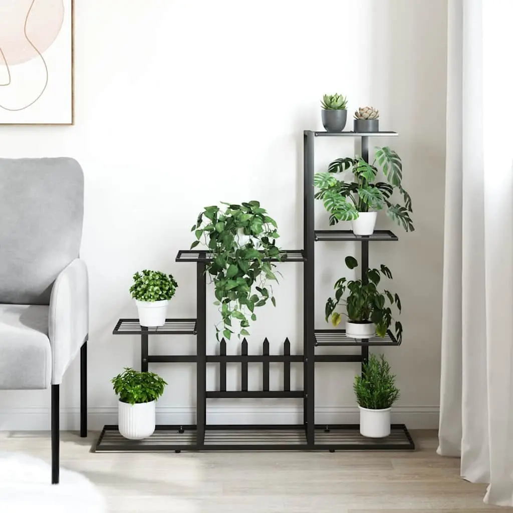 Metal Plant Stand for Garden Home Decor 94.5x25x88cm