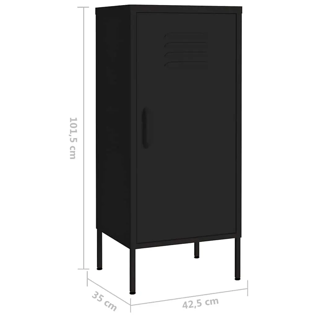 Steel Storage Cabinet for Home 42.5x35x101.5cm Adjustable Shelves