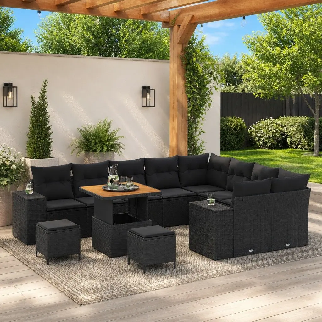 12-Piece Modular Garden Sofa Set